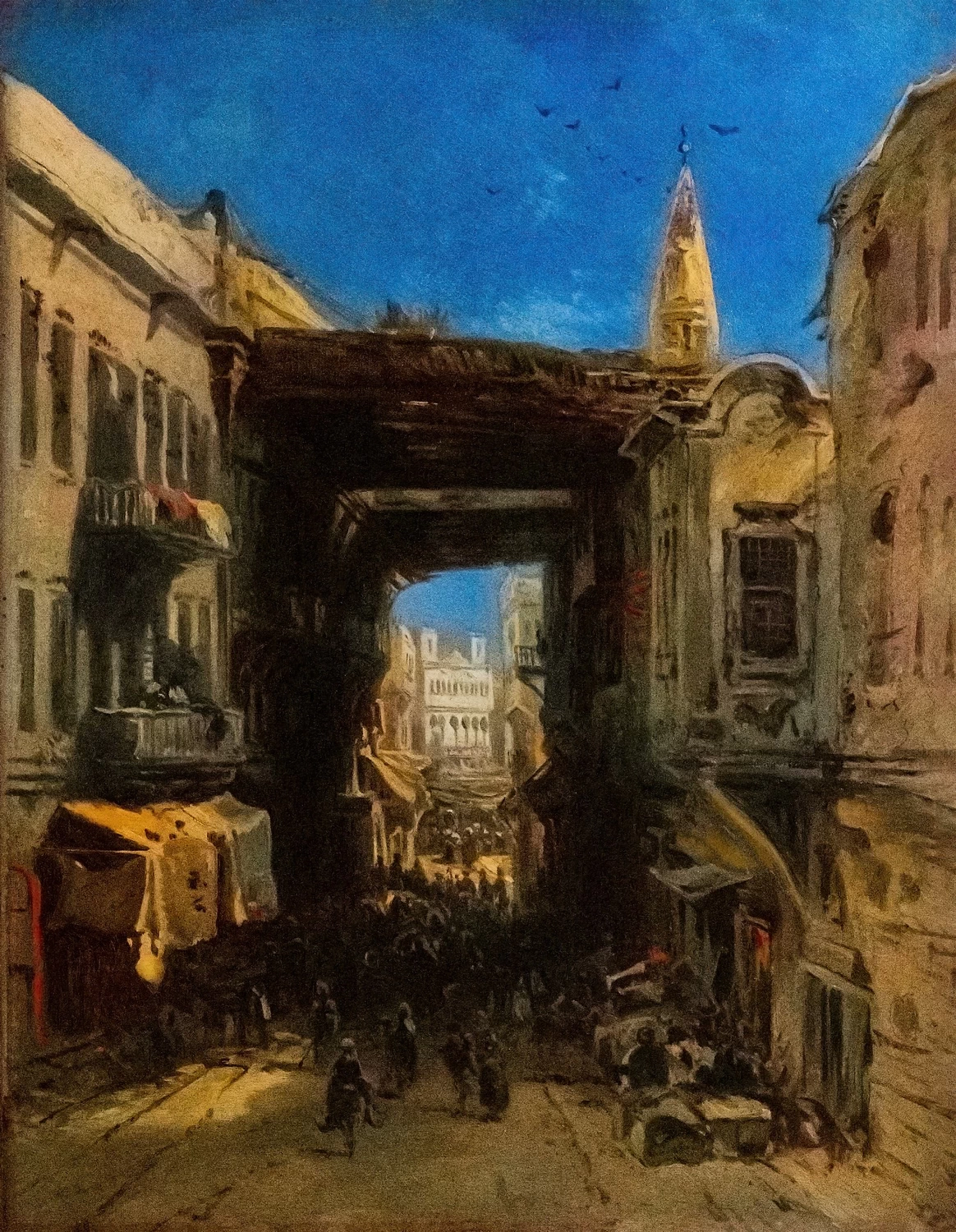 Strada della Kasbah di Algeri - Musée des Beaux, Arts de Narbonne